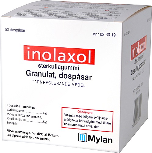 Bild på Inolaxol,  granulat i dospåse, 50 st