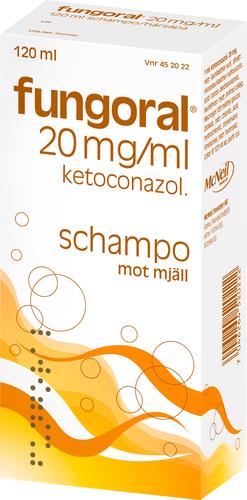 Bild på Fungoral, schampo 20 mg/ml Trimb Healthcare AB, 120 ml